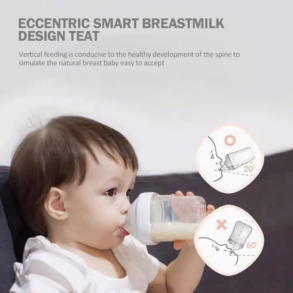 Newborn Bottle 1PCS 150/250ML Leak-proof & Drop-proof Baby Bottle Food Grade PP Anti-colic Baby BPA Free milk bottle feeding bottle