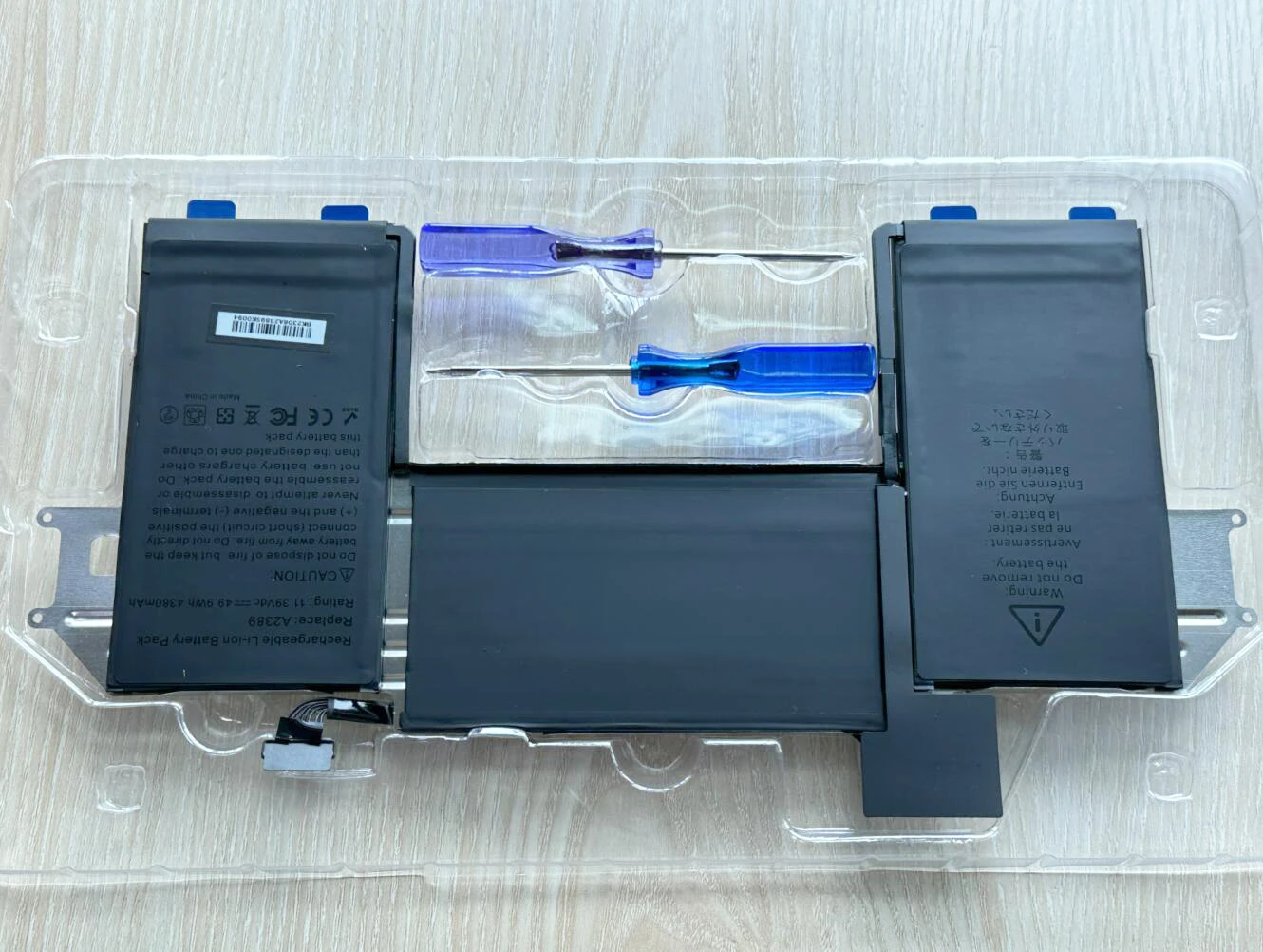 Bateria para Macbook Air m1 13-polegadas 2023 Ano Emc3302 A2337 Emc3598 Mgn63ll Mgn73ll Mwtj2 A2389 A2337 - Imagem 3