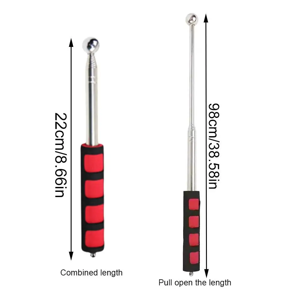 Telescopic Inspection Tool Hollowing Drum Sound Detection Hammer Portable Tile Hollow Inspection Tool Empty Drum Checker
