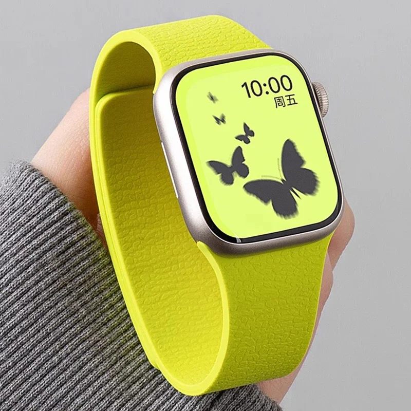 جديد سيليكون حزام ل سوار ساعة أبل الترا 2 10 49 مل...