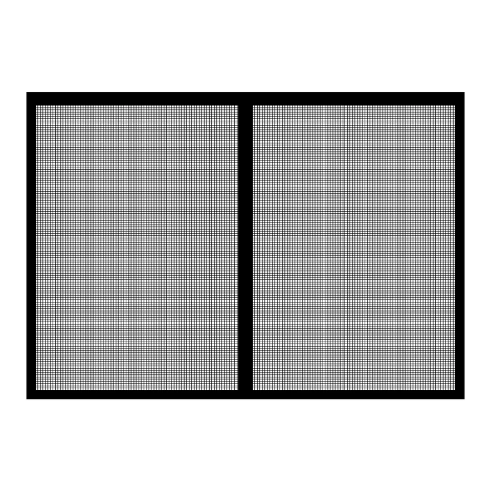 Durable Fiberglass Magnetic Garage Door Screen Curtain