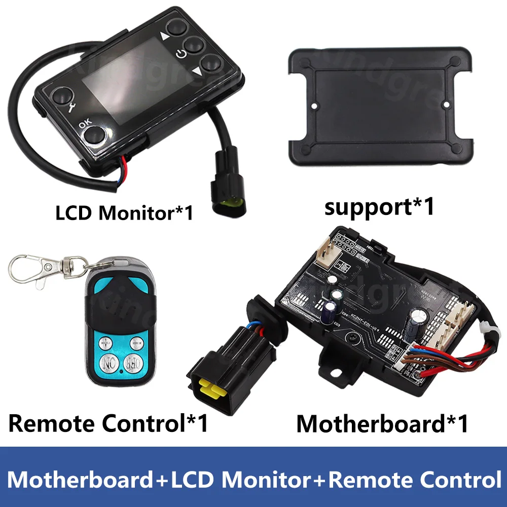 Lcd-schakelaar met afstandsbediening, voor 12 V/24 V