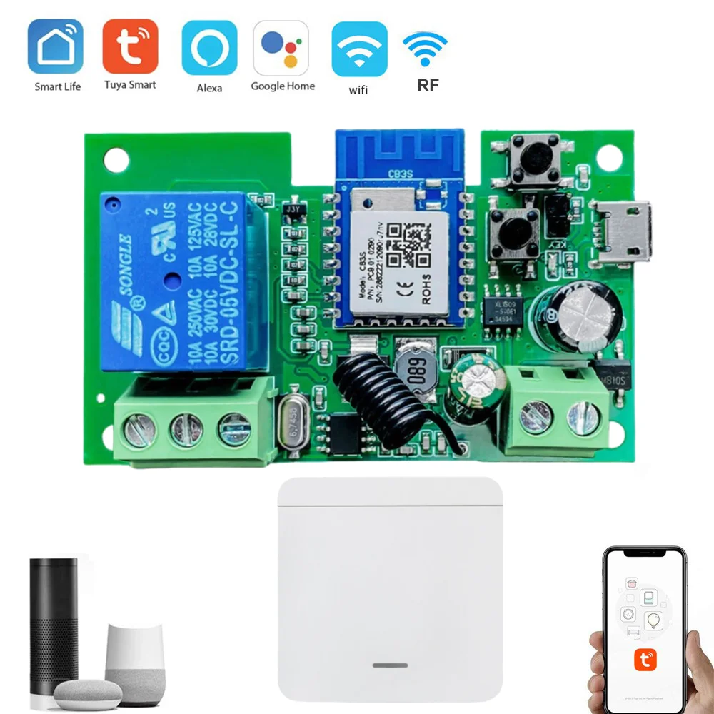 Tuya-Smart-Wifi-Switch-Module-12V-24V-7-32V-RF-433-Remote-Control ...