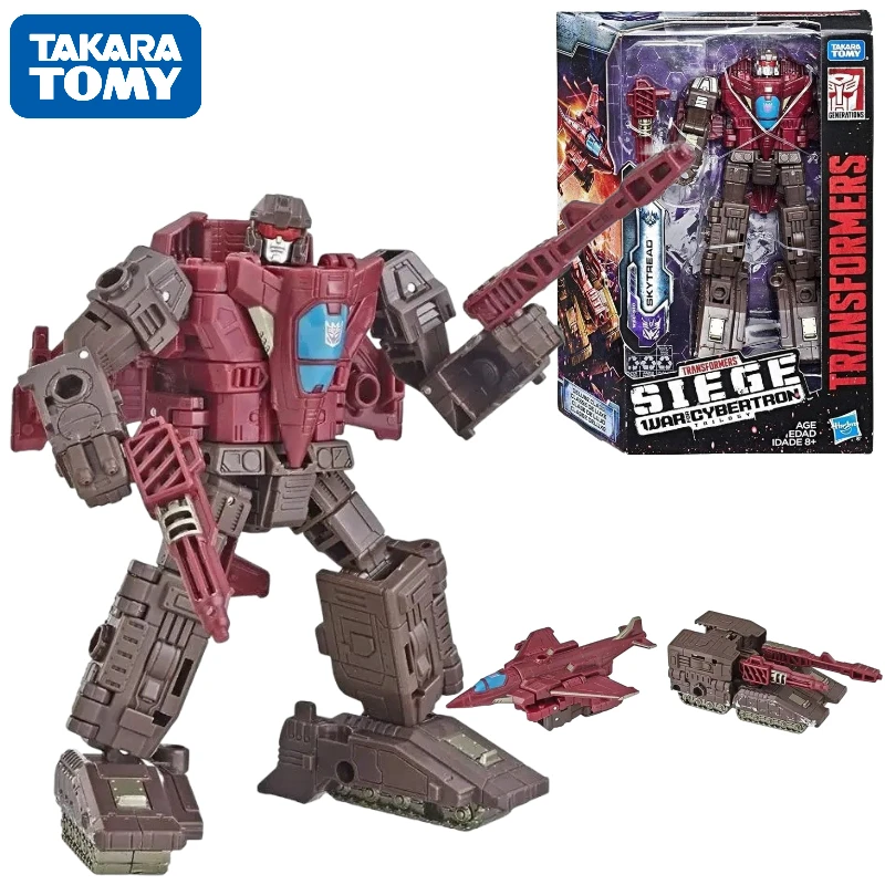 

In Stock Takara Tomy Transformers War for Cybertron Series Siege WFC-S10 Skytread Action Figure Robot Collection Hobby Toy