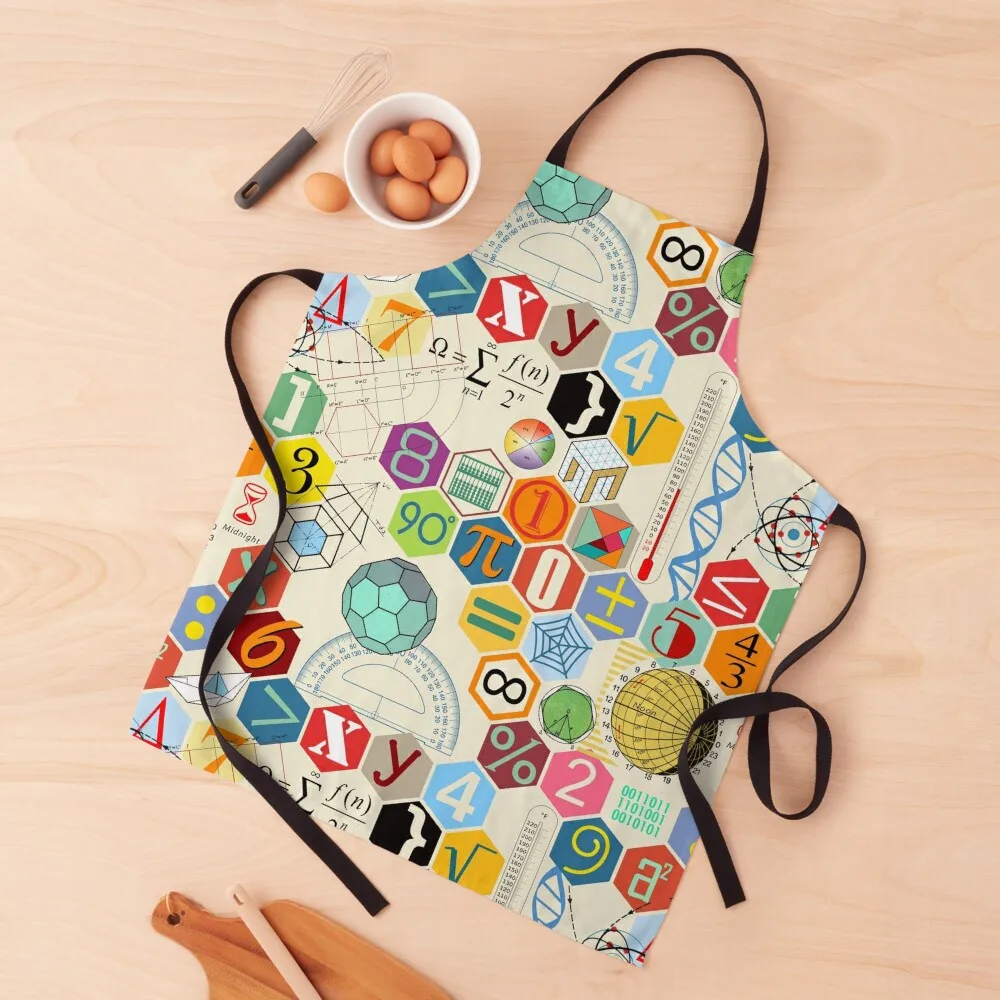 

MATH! Apron Chef Accessories Waterproof Kitchen Apron Woman Kitchen Items