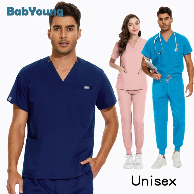 Wholesale Women's Scrub Clothing Sets Medical Scrubs Suit Nursing Uniform  For Men Medical Nurse Scrub Sets Stretch Quick-dry - Medical - AliExpress