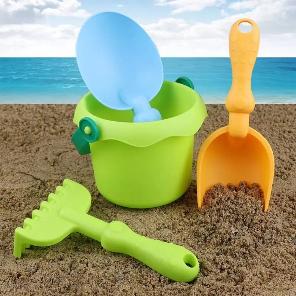 

1 Set Shovel Beach Sand Play Toys Sand Bucket Pit Tool Bucket Portable Beach Play Toys ABS Lightweight Beach Bucket Toys Kids