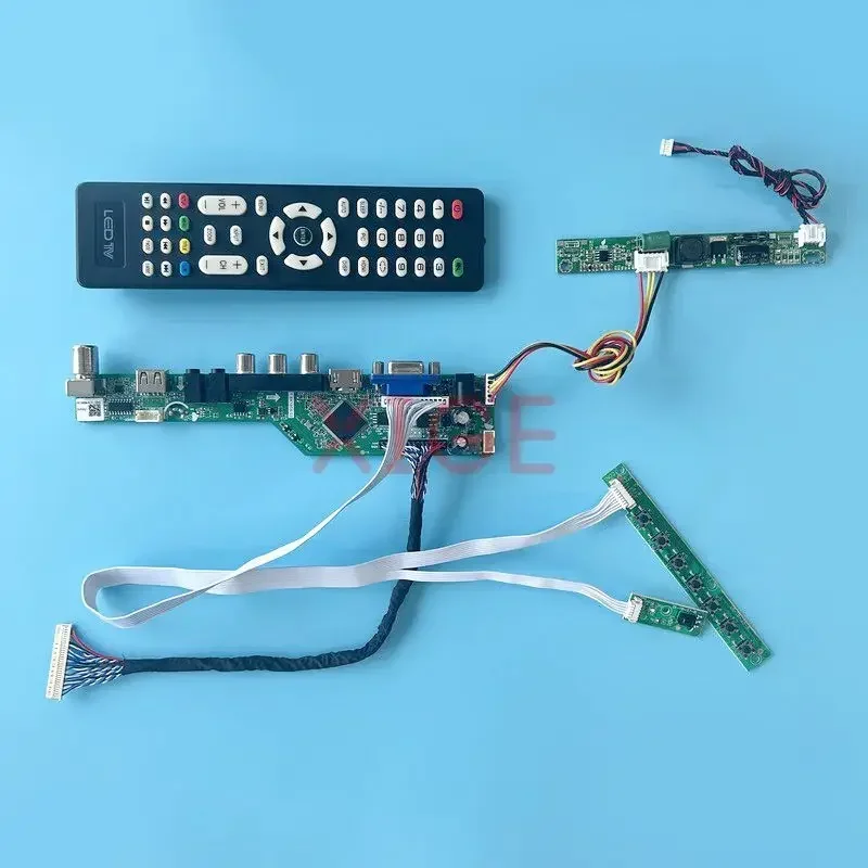 

Драйвер платы для HR230WU1 MV230FHM M230HCJ M230HGE USB + AV + HDMI + VGA 1920*1080 30-контактный LVDS TV аналоговый сигнал ЖК Матрица 23 "Комплект «сделай сам»