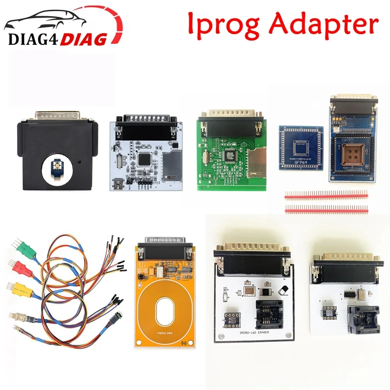 Per Adattatori Iprog + Plus Prog + Pro Ir Mb 2 In 1 Pcf79Xx 35080/160 Eraser 35080/080 Rns-315 Adattatori Per Sonde Muslimatiche