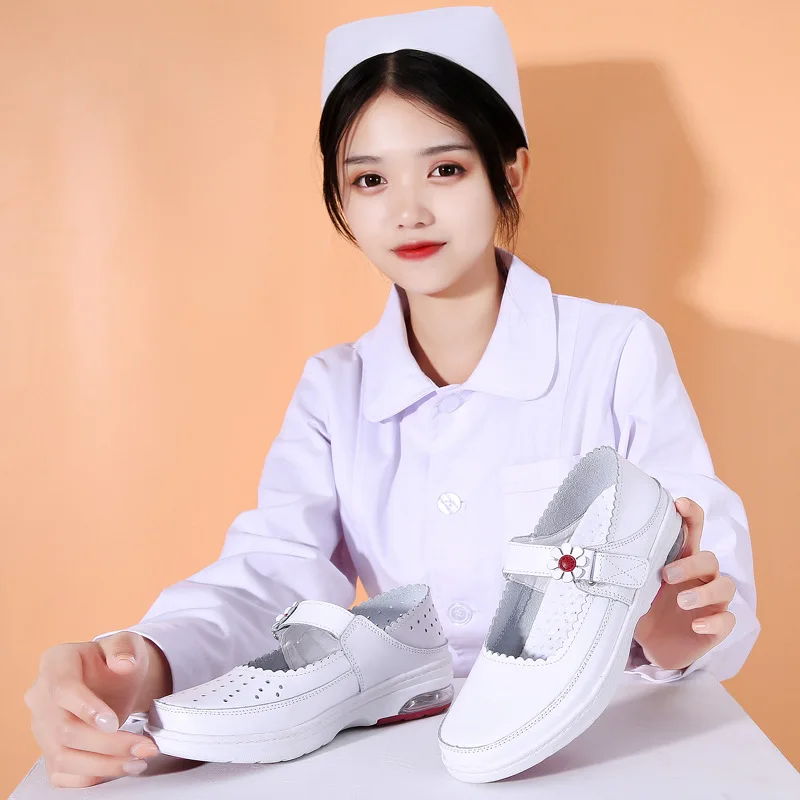 

Nurse Vulcanize Shoes Women's Casual Walking Shoes Ladies Breathable Low Top Mary Jane Sneakers Lightweight Comfy 2023 Hot Sale