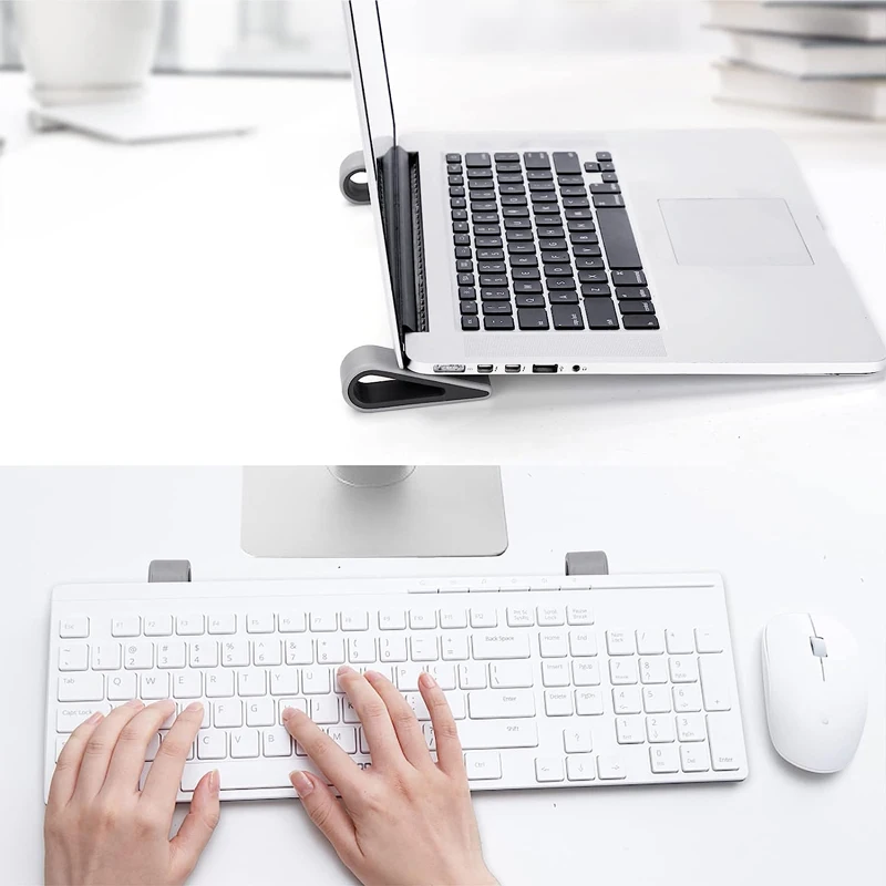 노트북 스탠드 스탠드 조정 가능한 냉각 브래킷 데스크탑 컴퓨터 증가 선반 쿨러베이스 패드 브래킷 사무용품