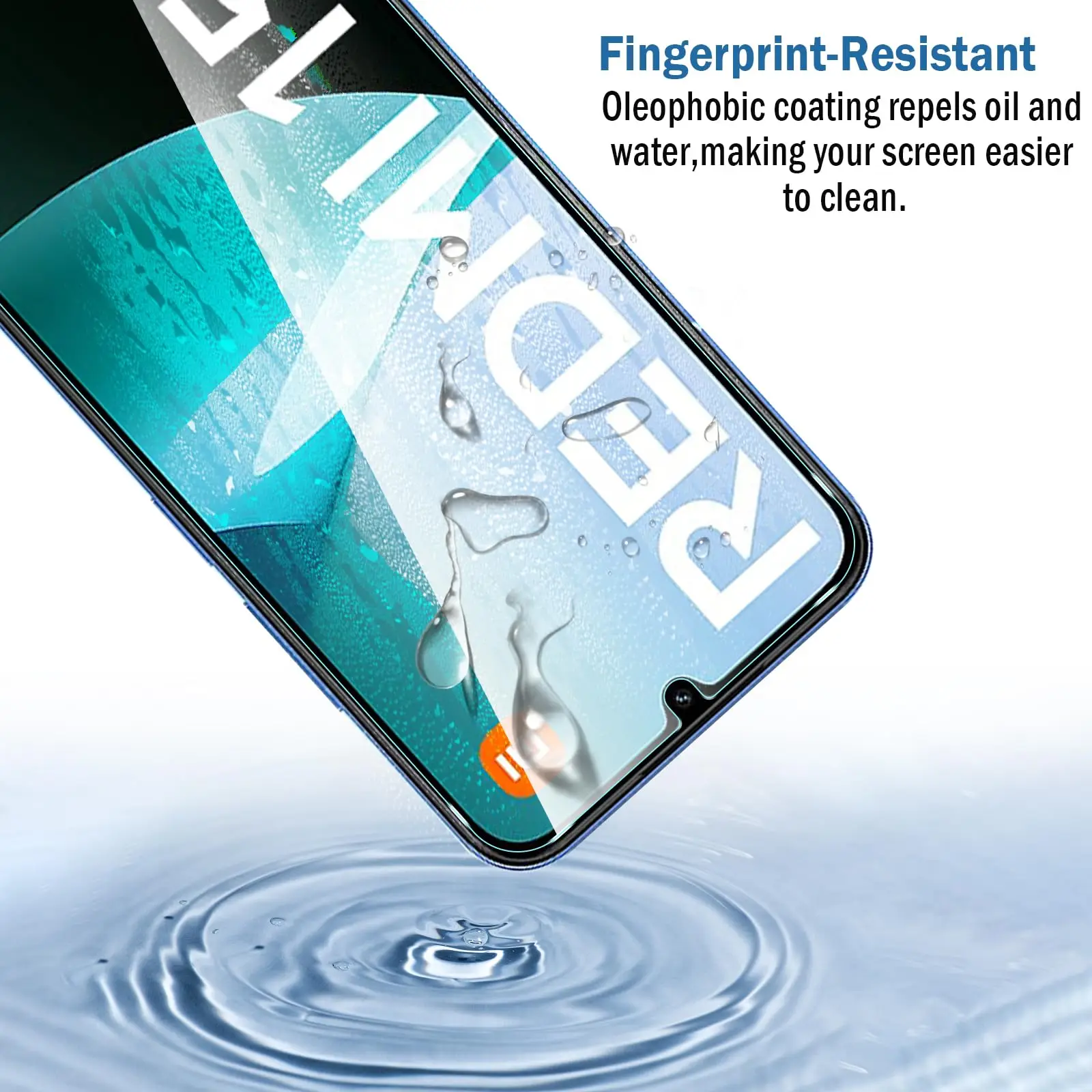 Ultra-Clear HD Tempered Glass Screen Protector - 9H Hardness, Anti-Scratch, Case-Friendly