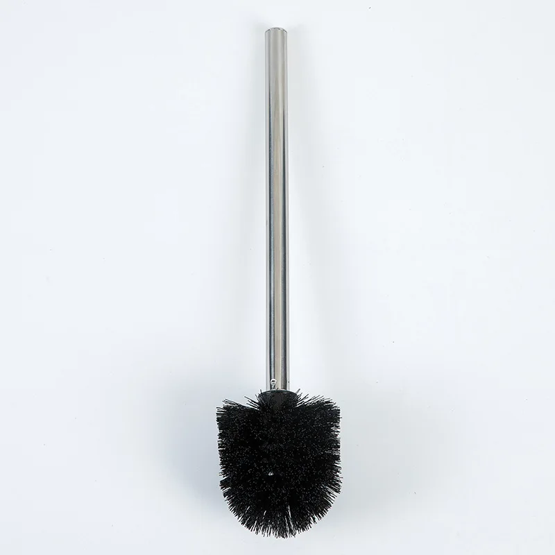 Enhanced Reusable Black Toilet Brush with Detachable Head