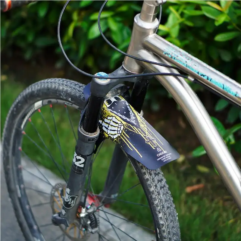 Chooee Bicycle Accessories Bike Mudguard Fenders Mountain Road Bike Fender MTB Mud Guard Fit Front And Rear Wheels Wing Fenders bicycle fender