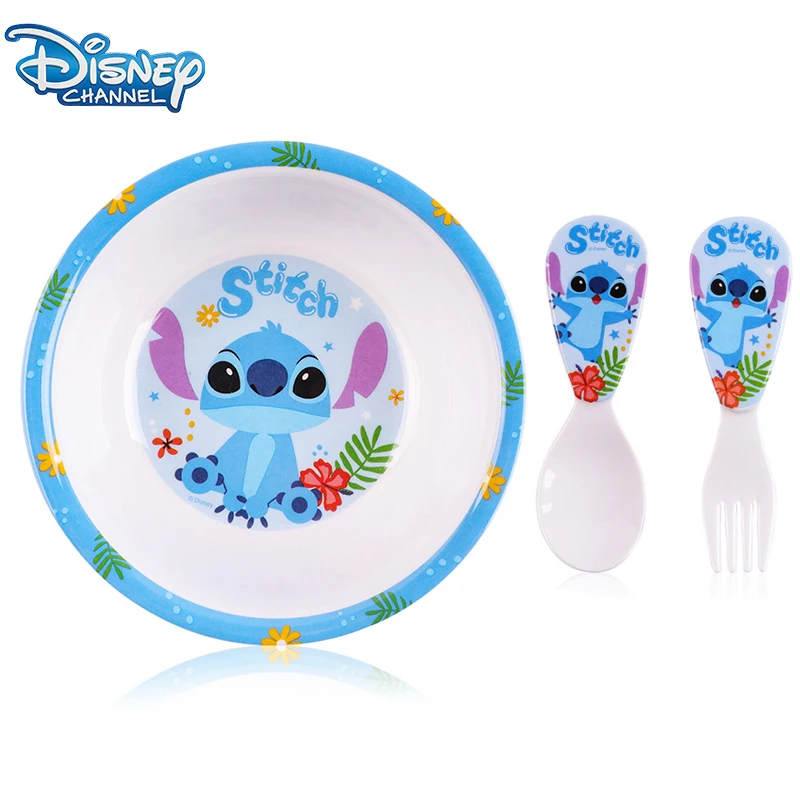 Disney Stitch Queen Plate mélamine dessin animé, bol mignon, plat,  cuillère, croix, assiette enfant, grille, fête d'anniversaire, cadeau drôle  - AliExpress