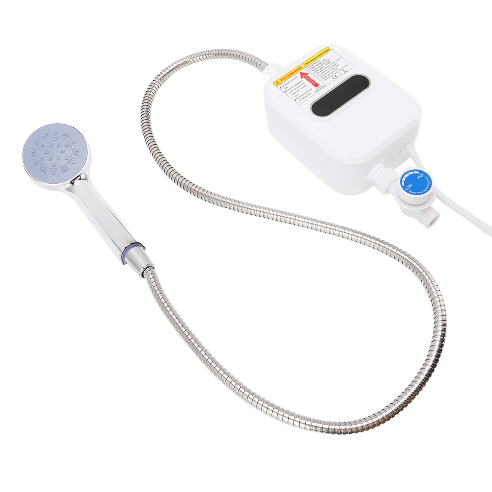 Mini Water Heater Mini Electric Water Heater Instant HD EU 220V Temperature Sensing Tech 3500w Electric Shower Boiler for Home