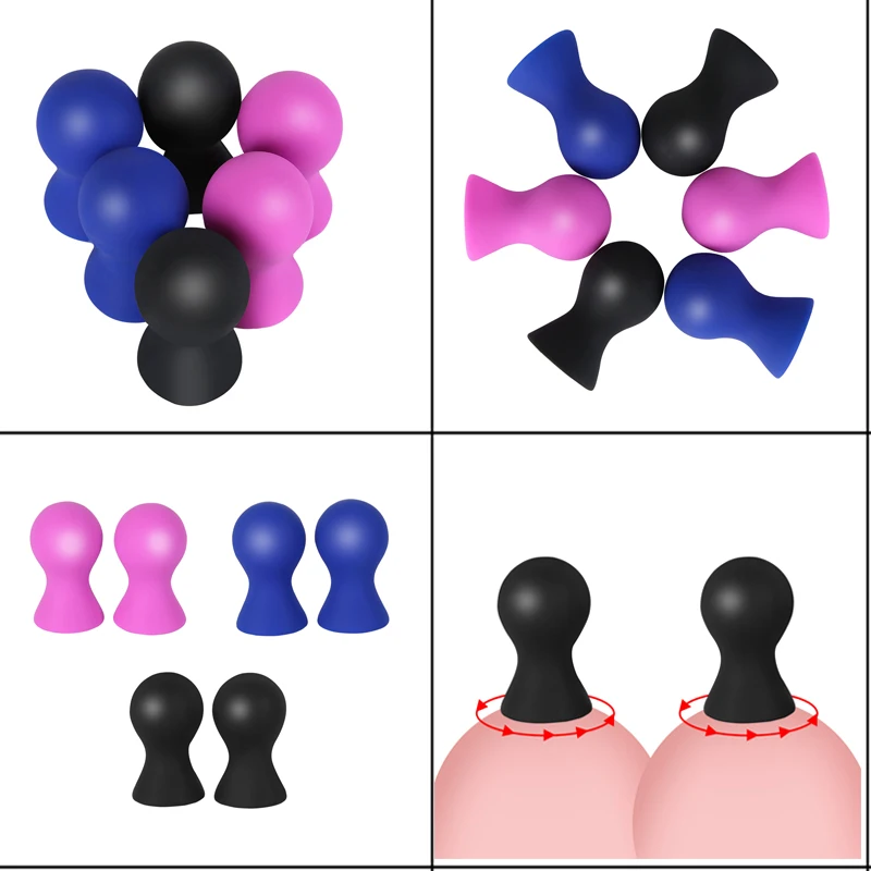 Nipple Clamps Sucker Pump Suction Cup Breast Massage Clitoris Stimulate Sex Toys For Women Erotic Products Adult Game 2PCS nipple sex toys nipple clamps