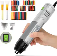 Huepar Tools 350W Heat Gun Electric Power Tool Hot Air Gun Temperature Gun with Supporting Seat Shrink Plastic DIY Craft Tool 1