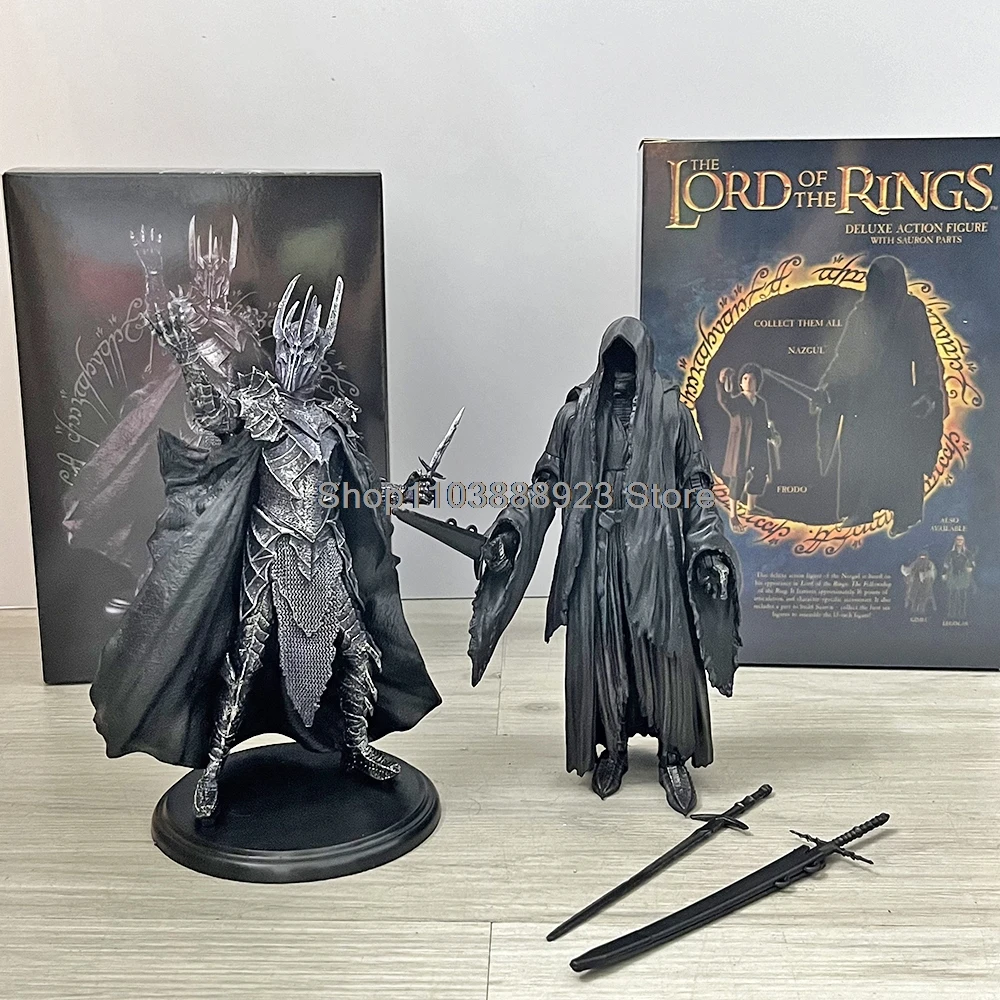 Nazgul Ringwraith figura de acción Dark Nazgul Ringwraith Torre Negra figura de juego juguete modelo decoración Navidad Helloween regalo muñeca