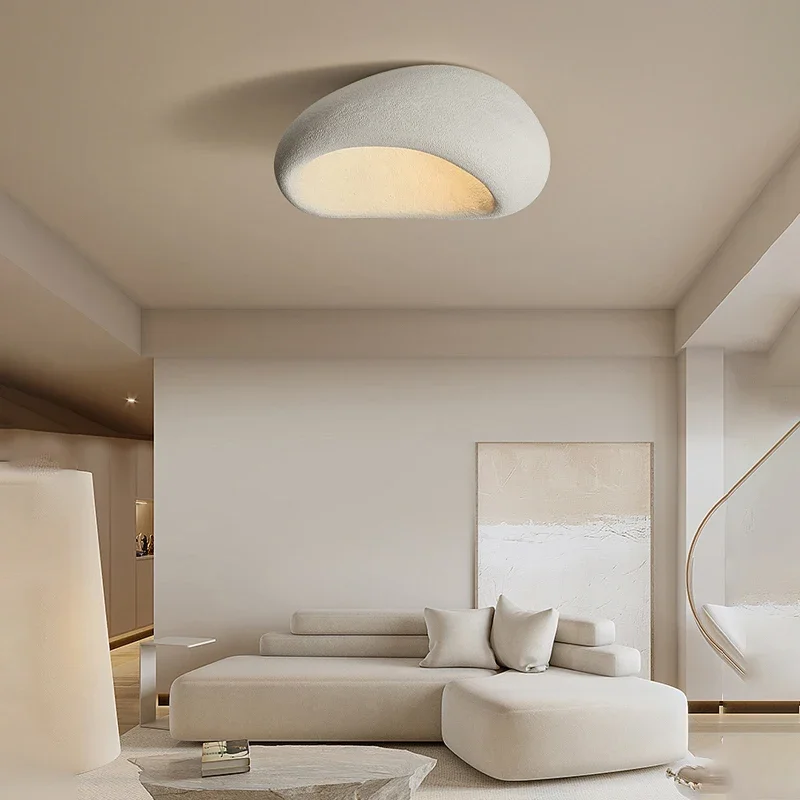 

Nordic Minimalist Wabi-Sabi Wind Led Ceiling Lamps Chandelier Lustre Living Room Dining Room Home Decor Bedroom Lights Fixture