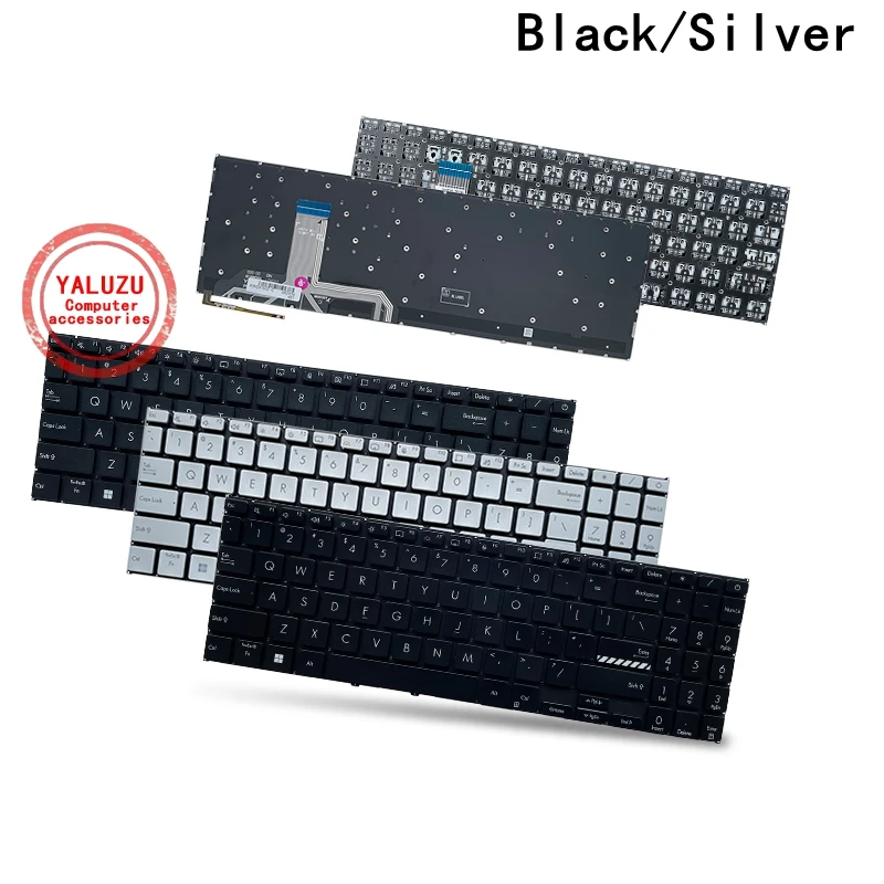 

US Keyboard For ASUS Vivobook 15 X1502 X1502Z/ZA/VA M1502/Z B1502/CBA Pro16 16 X1603 X1603Z/ZA K6602Z M1503Q English Laptop