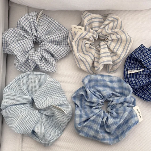 Large big hair band ties accessories for women girl rubber korean elastic scrunchies vintage fascinators elegant leading fashion 1