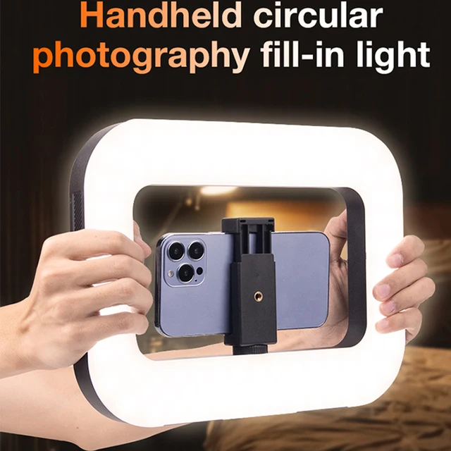 LED Ring Light Bluetooth Selfie Light Phone Video Stabilizer Portable Rig for Smartphone YouTube Vlogging Makeup Live TikTok 1 LED Ring Light Bluetooth Selfie Light Phone Video Stabilizer Portable Rig for Smartphone YouTube Vlogging Makeup Live TikTok 1