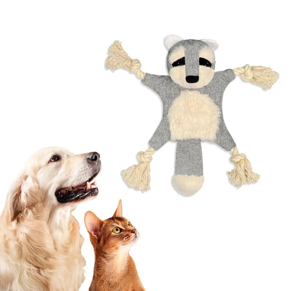Игрушка-Тигр для домашних животных, прочная плюшевая игрушка для маленьких собак, пищалка, игрушка для домашних животных с мультяшной формой, жевательная игрушка для животных, товары для домашних животных
