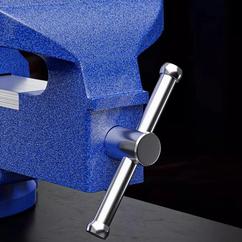 4'' Universal Bench Vice Machine Vise Clamp Heavy Duty Multifunction Jig Tools for DIY Table Use Clamping Force 10Kn 5