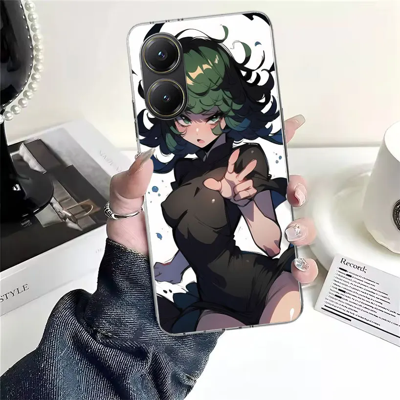 One P-Punch-Man Tatsumaki Soft Phone Case
