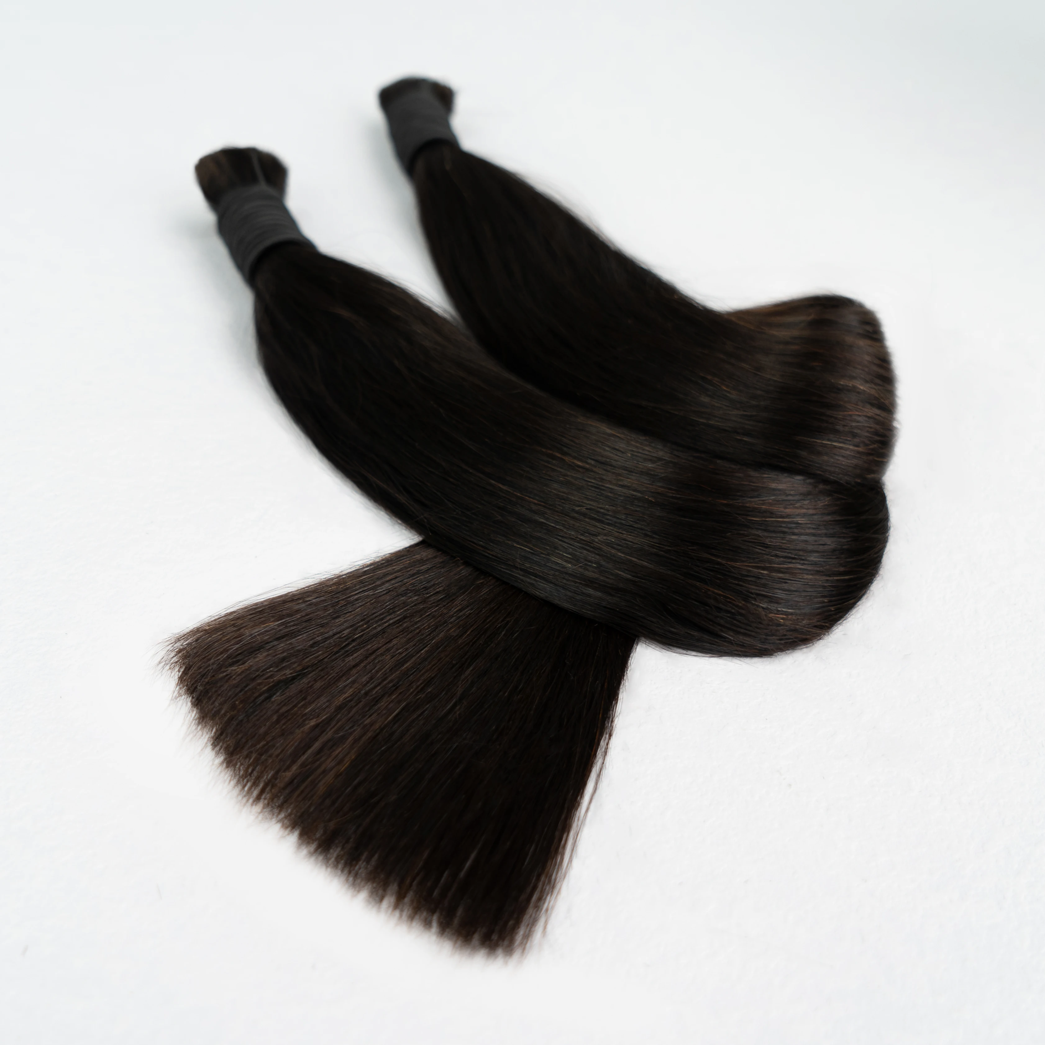 Real Remy Beauty Virgin Straight 100% Human hair Braiding No Weft Hair Bulk Bundles Extensions 18-30 inch Human Hair Extensions
