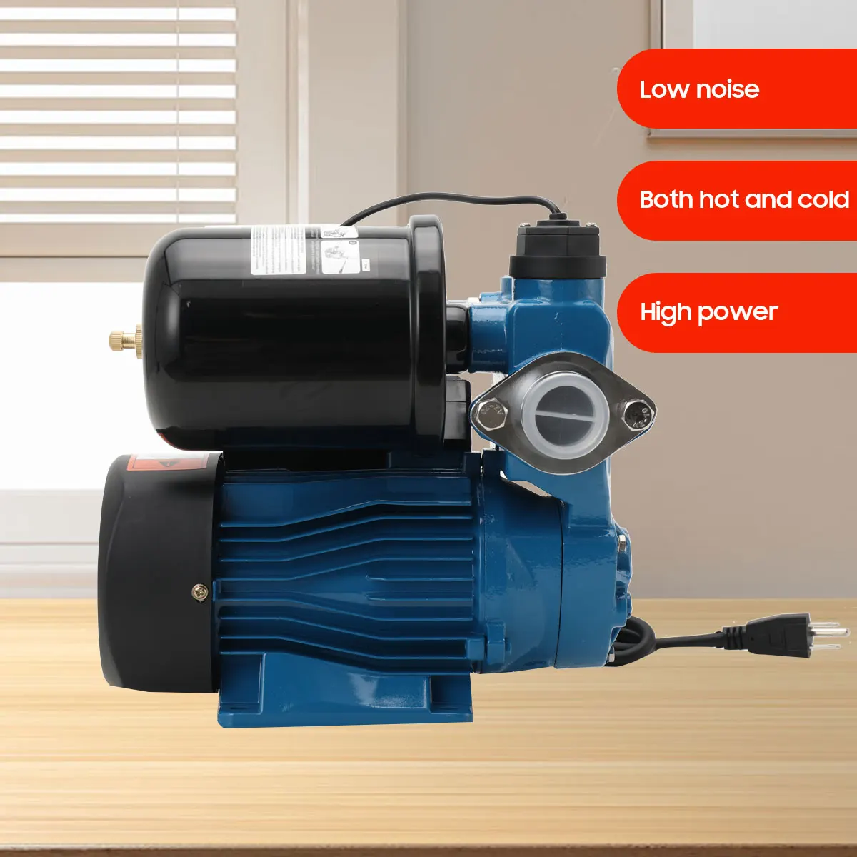 Self-Priming Booster Pump 110V Booster Pump Household Fully Automatic Silent Tap Water Pipeline