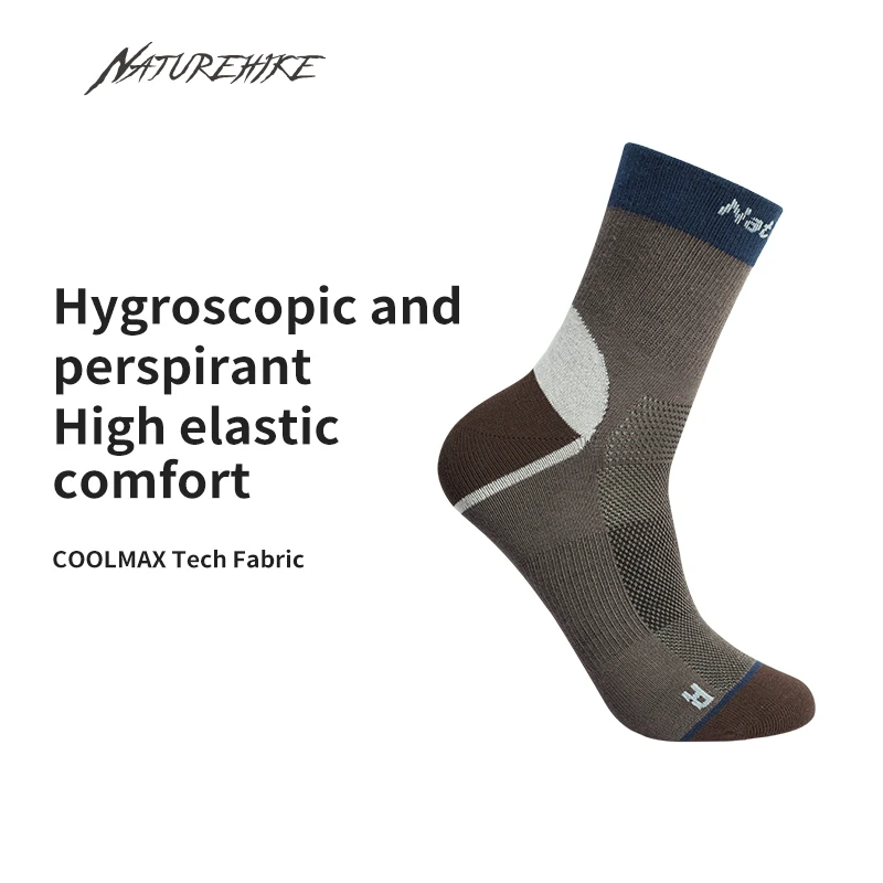 Naturehike Quick Drying Sports Socks Camping Climbing Stockings Hiking Travel Thickened Thermal Socks Hygroscopic Perspiration
