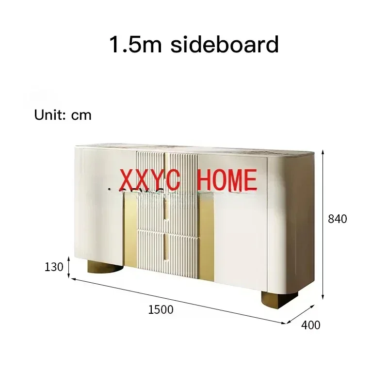 Modern Minimalist Sideboard et Slate Cupboard Entrance Hall Console Table Kitchen Coffee Tables Aparador Kitchen Furniture