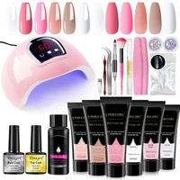 Limegirl Acrylic Manicure Kit UV LED Light Semi-Permanent Gel Varnish Kit Gel Extension Nail Kit Dryer Soak Manicure Tool Kit 1