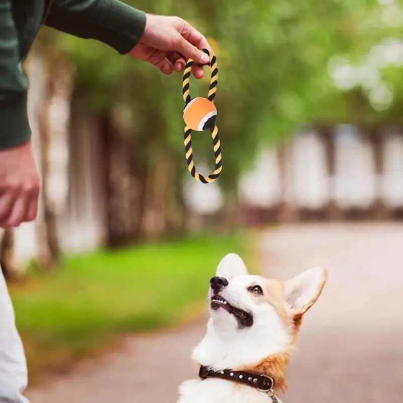 

Dog Rope Toys Dog Rope Chew Toy Bite Resistant Outdoor Training Fun Playing Cat Dogs Toys Cleaning Teeth Chew Toy Pet Tools