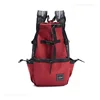 Dog Carrier Pet Shoulder Traveler Backpack Dog Outcrop Bags Ventilation Breathable Washable Outdoor Bicycle Hiking Backpack Bag 4
