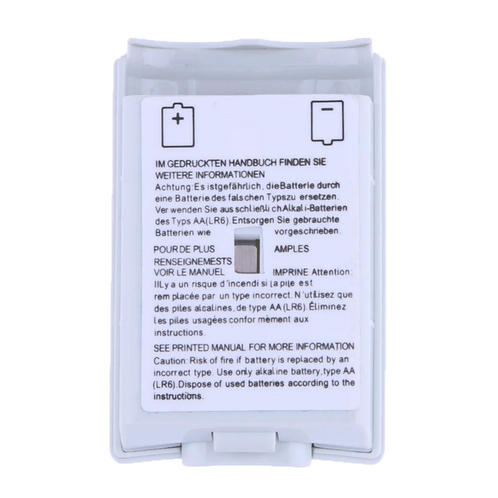 AA Battery Back Cover For Xbox 360 Wireless Controller Battery Case Cover For Xbox360 Gamepad Joystick Game Accessory 1-10pcs