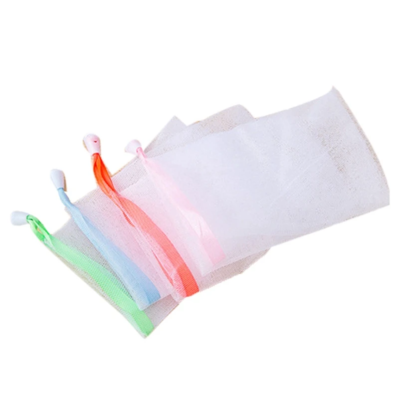 

Портативный мешок для мыла ручной работы, сетчатая пена для мытья ванны и душа, сетчатый мешок для хранения
