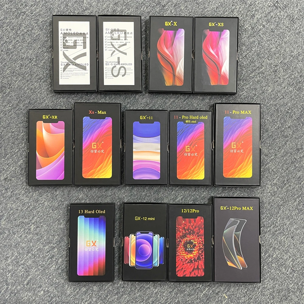 Gx Oled Display Lcd Digitizer Assembly Per Iphone X Xs Xr 11 Xsmax 11 Promax 12 Promax 13 Schermo Lcd Gx Oled Per Iphone 12