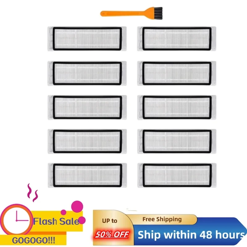 Filtro Hepa para Xiaomi Roborock s s5 S50 S51 S55 s6 S60 S61 s5 Max s6 Puro s6 Maxv Esfregão Escova de Rolo Principal