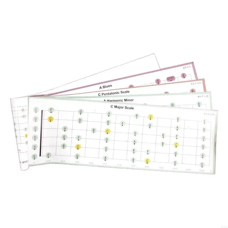 Acoustic Guitar Practice Chords Scale Chart Guitar Chord Book Beginner