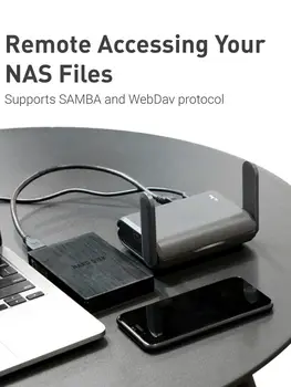 GL.iNet GL-AXT1800 (Slate AX) Wi-Fi 6 Gigabit Travel Router,Client&Server, OpenWrt, Adguard Home,  Parental Control 4