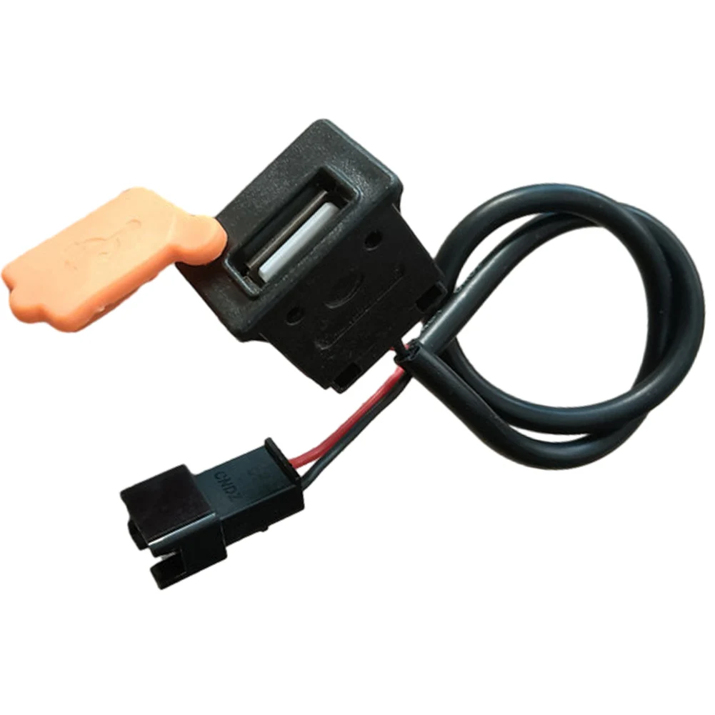 

Convenient USB Charging Solution for Cellphones Suitable for Various Bike Models Black Color Easy Installation