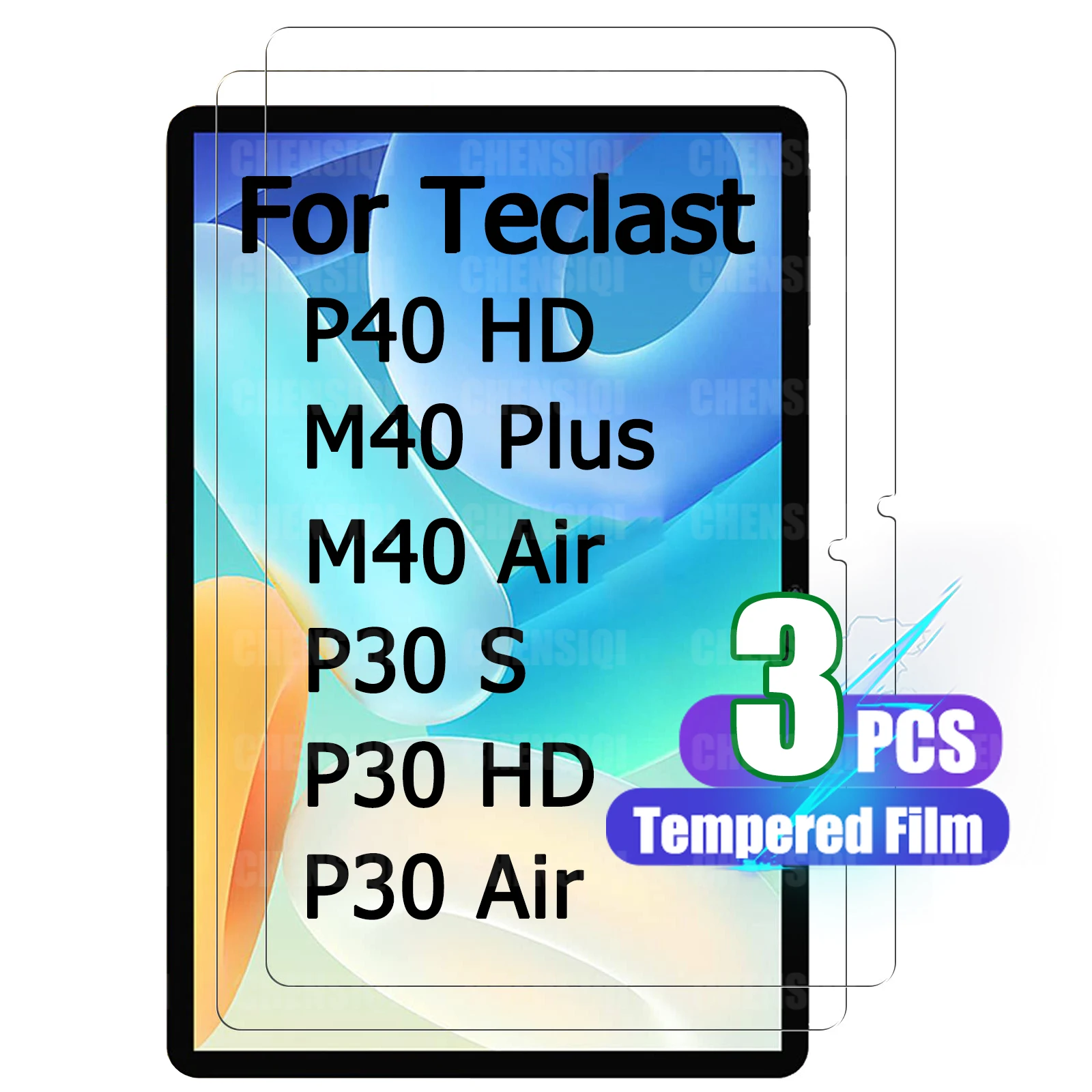 

Screen Protector for Teclast P40HD/Teclast M40 Plus/M40 Air 10.1" Scratch Resistant Tempered Glass for Teclast P30S/P30HD/P30Air