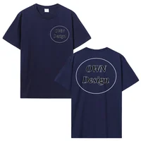 T-shirt personnalisé faites votre conception Logo texte T-shirt hommes femmes impression personnalisée conception originale cadeaux T-shirt vêtements de rue 4