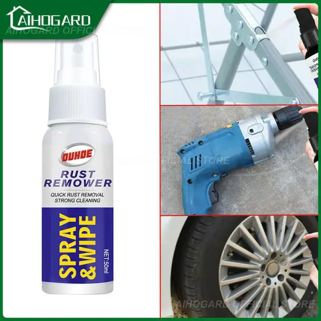 30/50 Ml Rozsda Eltávolító Spray -Multifunkcionális Erőteljes -Eltávolító Háztartási Eszközök Tisztítószerszámok Konyhai Tisztító Kiegészítők