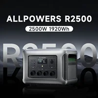 Station d'alimentation portable ALLPOWERS R2500 1920Wh 2500W, générateur solaire et panneaux solaires SP037 400W / 2X400W, chargeur solaire pour le camping 4