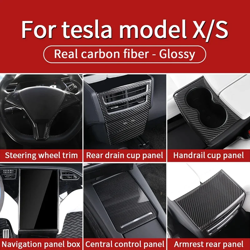 Glossy-carbon-fiber-for-tesla-model-s-accessories-tesla-model-x-carbon ...