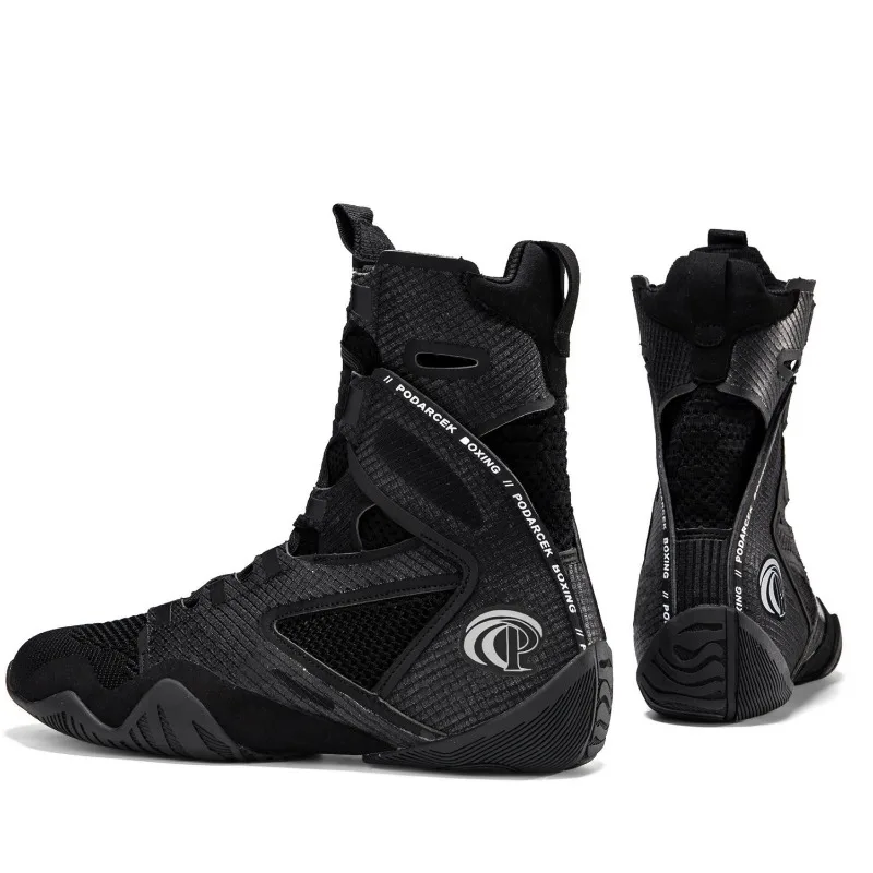 Boxing Shoes Man White Fighting Shoes for Mens Luxury Brand Wrestling Boots Men Sport Sneakers